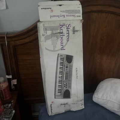 New! Vintage 90's RadioShack MIDI Keyboard MD-501 Lightweight Mini-Size Keys 