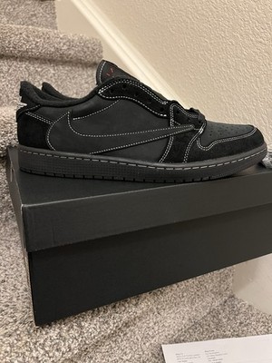 Jordan 1 Retro Low OG SP x Travis Scott Black Phantom - Men s 11.5 Wmn s 13