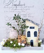 Osterdeko Tischdekoration  Osterhase Ostereier