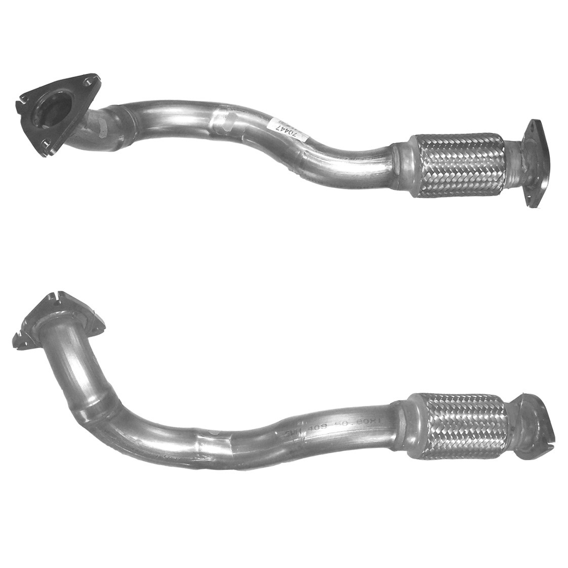 Exhaust Front / Down Pipe Right BM70447 BM Catalysts 60669658 Quality Guaranteed