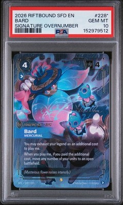 2026 RIFTBOUND: LEAGUE OF LEGENDS SFD-SPIRITFORGED #228* BARD