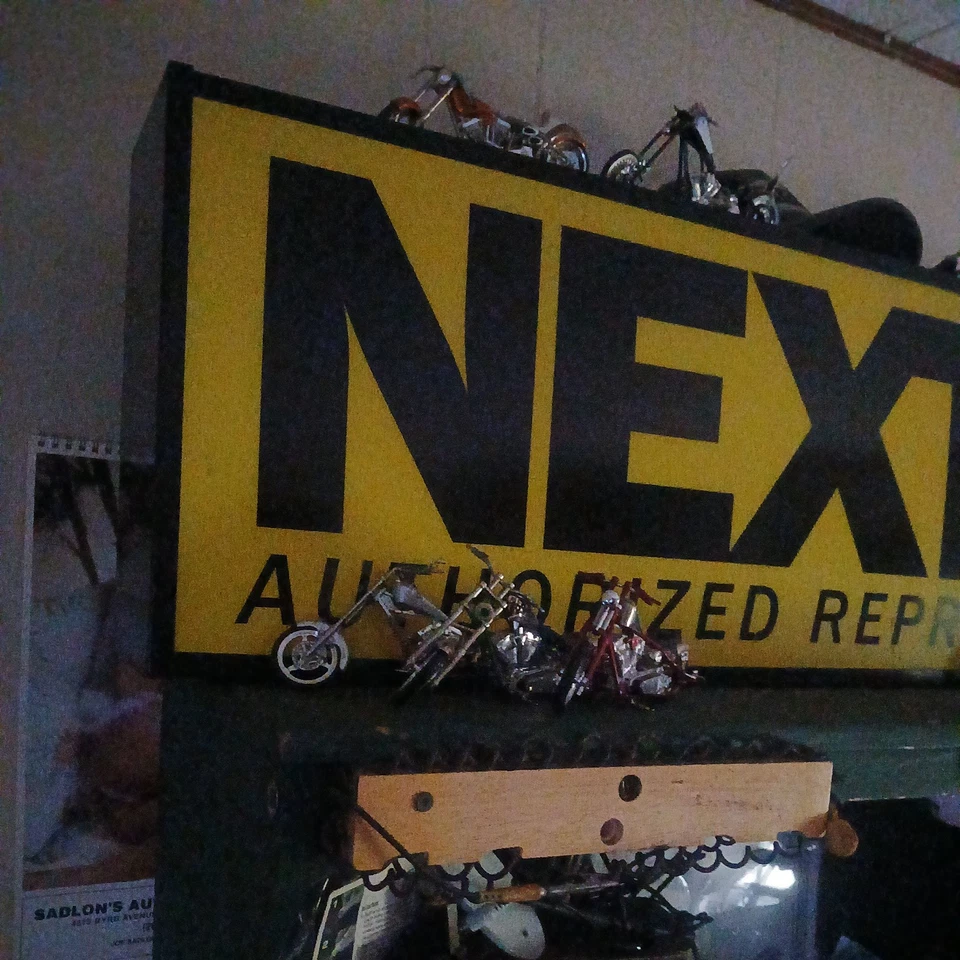 Vintage Nextel Authorized Dealer Light Up Hanging Sign iDEN Network Y2K  - Image 4 of 4