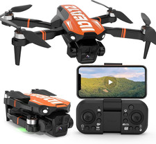 Drone with Camera for Adults, GPS Drone Auto Return Follow Me Live Video RC Dron