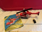 LEGO Town: Fire Patrol Copter (6657) Vintage Near Complete