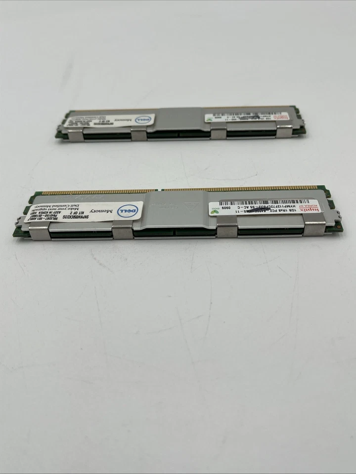 Dell Certified Memory 2GB Upgrade Kit (2x1GBpcs) SNPNW050CK2/2G PC2-6400 - Image 3 of 4