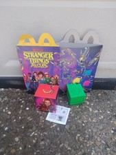Stranger Things 85 Happy Meal Toy Box Mc Donalds