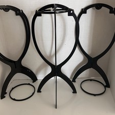 Wig Stand, Portable Wig Holder Wig Head Stand for All Wigs Travel 3