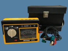 Biddle Megger 212159 Hand-Crank Megohmmeter/Insulation Tester [Untested]