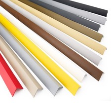 Cornière PVC, baguette d'angle de protection 27x27mm, autoadhésif, flexible