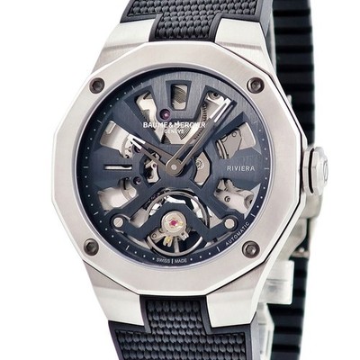 Baume & Mercier Riviera Skeleton Black Men's Watch M0A10721