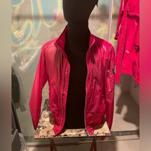 Moncler Windbreaker - Mens - Ruby Red - Size Medium - Picture 7 of 16