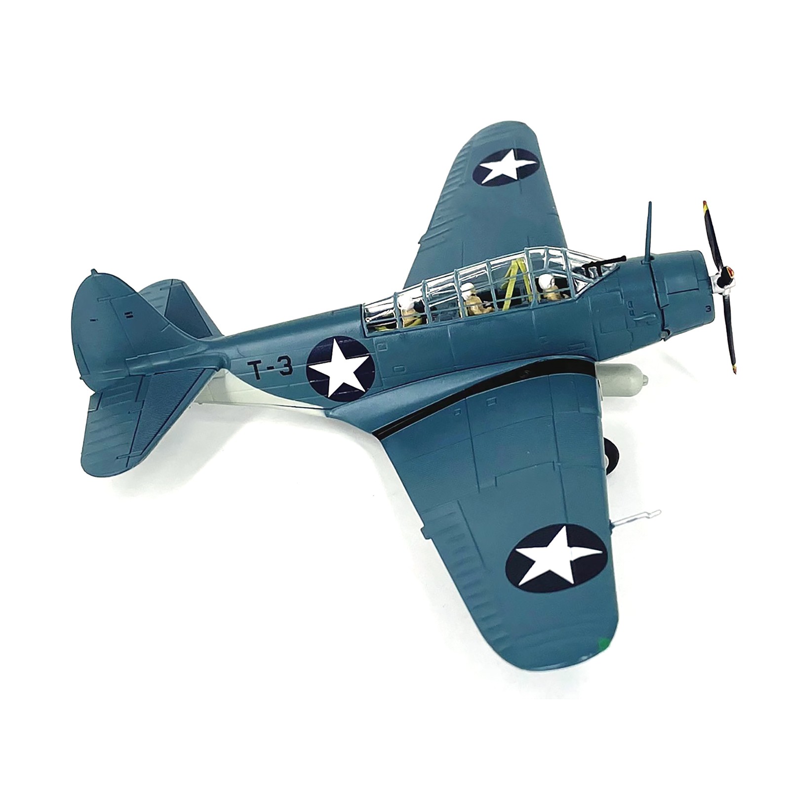 1/72 Scale Diecast Alloy WWII US Navy TBD Devastator Bomber Aircraft Model