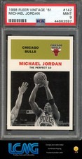 A3C 1998-99 Fleer Tradition #142 Michael Jordan Vintage '61 PSA 9