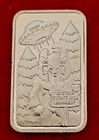 1/10th Oz .999 Silver PEM Postal Express Mint - Alien Bigfoot - "Epstein..."