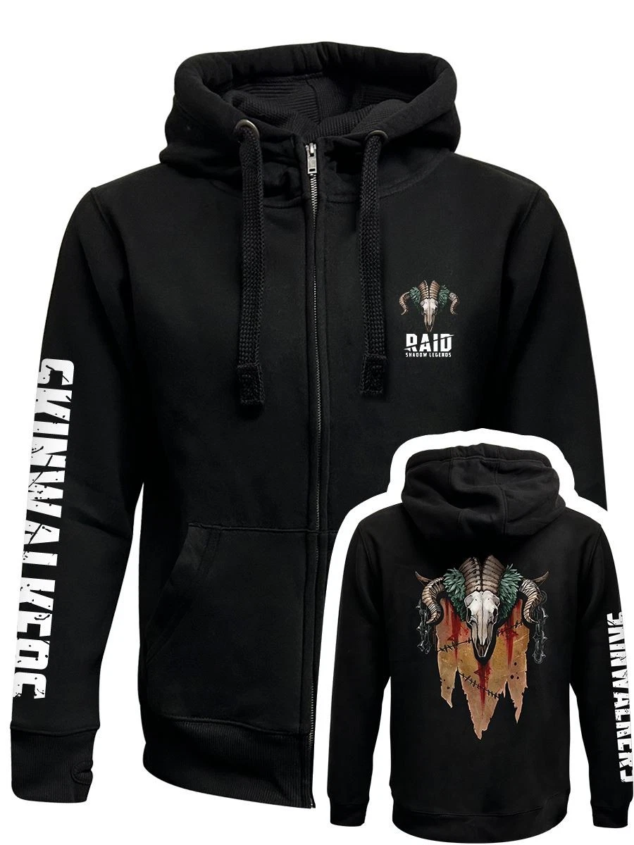 RAID Shadow Legends Skinwalkers Black Zipped Hoodie