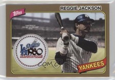 2018 Topps MLB All-Star Logo Gold 45/50 Reggie Jackson #ASP-RJ Patch HOF 0tw4