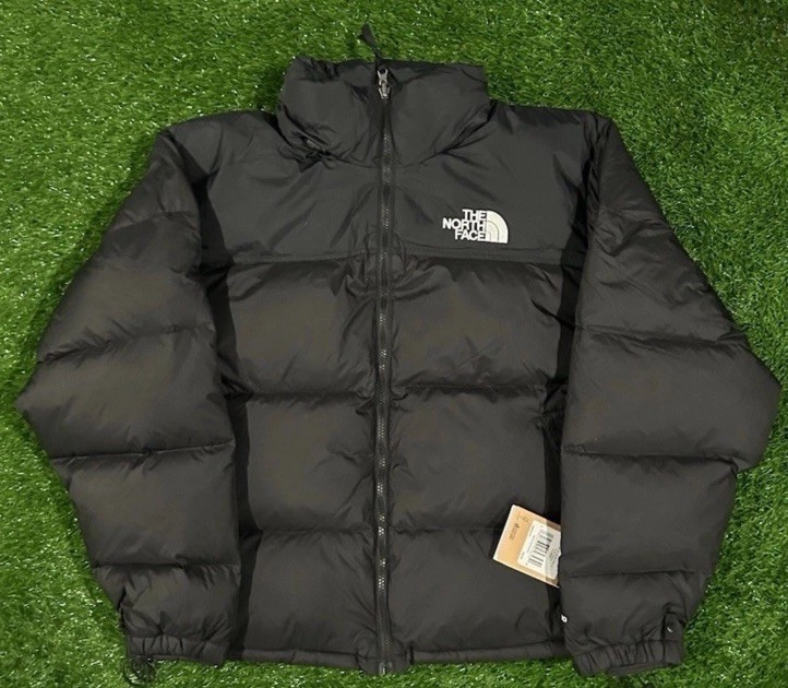 The North Face 1996 Retro Nuptse 700 Down Fill Packable Jacket - Black Size XL