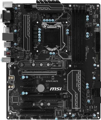 MSI Z270 PC Mate Intel Z270 Mainboard ATX Sockel 1151   #129064