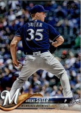 2018 Topps Update #US291 Brent Suter - BB