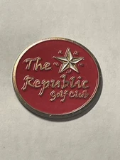 The Republic Golf Club 1" Magnet Coin Style Golf Marker - San Antonio, Texas