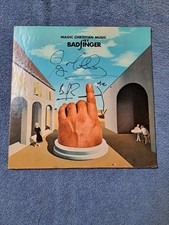 JOEY MOLLAND SIGNED BADFINGER MAGIC CHRISTIAN MUSIC  LP VINYL ALBUM JSA COA