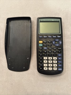 Texas Instruments TI-83 Plus Handheld Graphing Calculator Tested Works