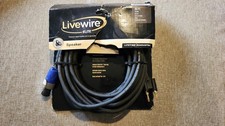 Livewire Elite Speaker Cable Speakon Male to Banana 25ft