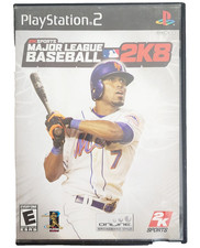 PS2 MLB Baseball 2K8 PlayStation 2 2K Sports NO MANUAL Vintage MLB SH1A