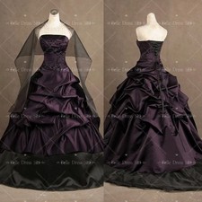 Wedding Dresses with Lace Appliques Strapless...