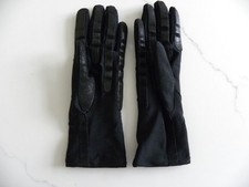 Vintage Women's Ladies Gloves Cocktail Formal Work Color Black