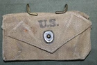 US Military Issue WW2 1941 Medical First Aid Kit Canvas Bandage Pouch JM6