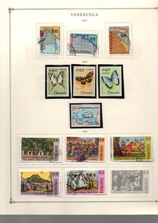 15 Pages Venezuela Collection 1965 74