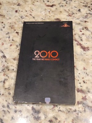 2010 The Year Make Contact VHS Tape 1985 MGM Big Box Roy Scheider 1st Print 25