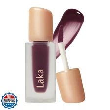 Laka Fruity Glam Tint, 4.5g/0.15 oz., Glowing Lip Stain with Wide Color Spect