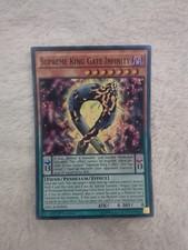 MACR-DE018 OBERSTES KÖNIGSTOR UNENDLICHKEIT SUPER RARE 1.AUFLAGE YuGiOh KARTE