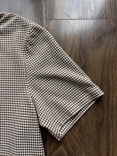 Ted Baker (4) ”Krane” Choc Check Shirt (L) Slim Fit Suits 40” Chest BNWOT RP £79 - Picture 5 of 16
