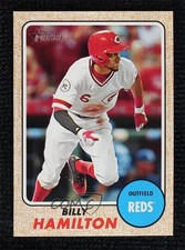 2017 Topps Heritage Throwback Uniform Variation SP Billy Hamilton #90 13iq