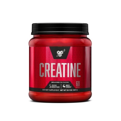 Creatine Monohydrate Powder 5g 5000mg Unflavored Muscle Building BSN Micronized