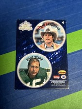 Terry Bradshaw Bart Starr 1994 Ted Williams Company NFL Football Pog Card