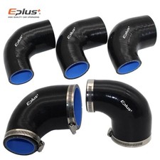 Universal 90° Silicone Hose Elbow Reducer Big to Small Turbo Intercooler Pipe UK
