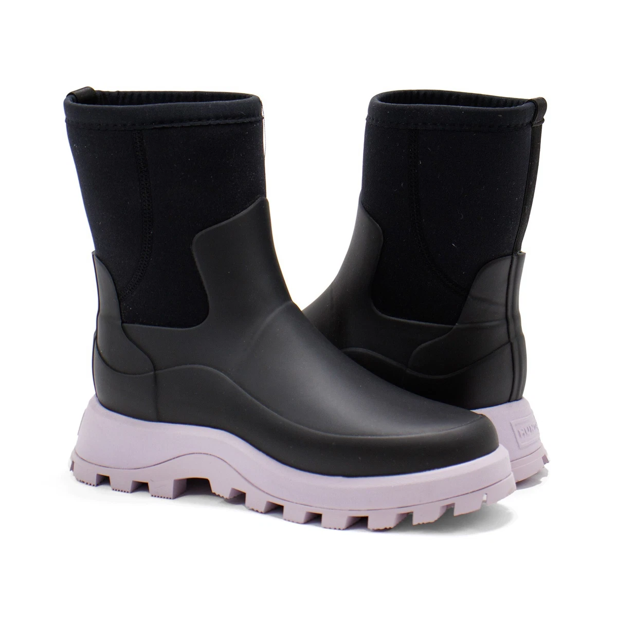 Gray hunter boots short store