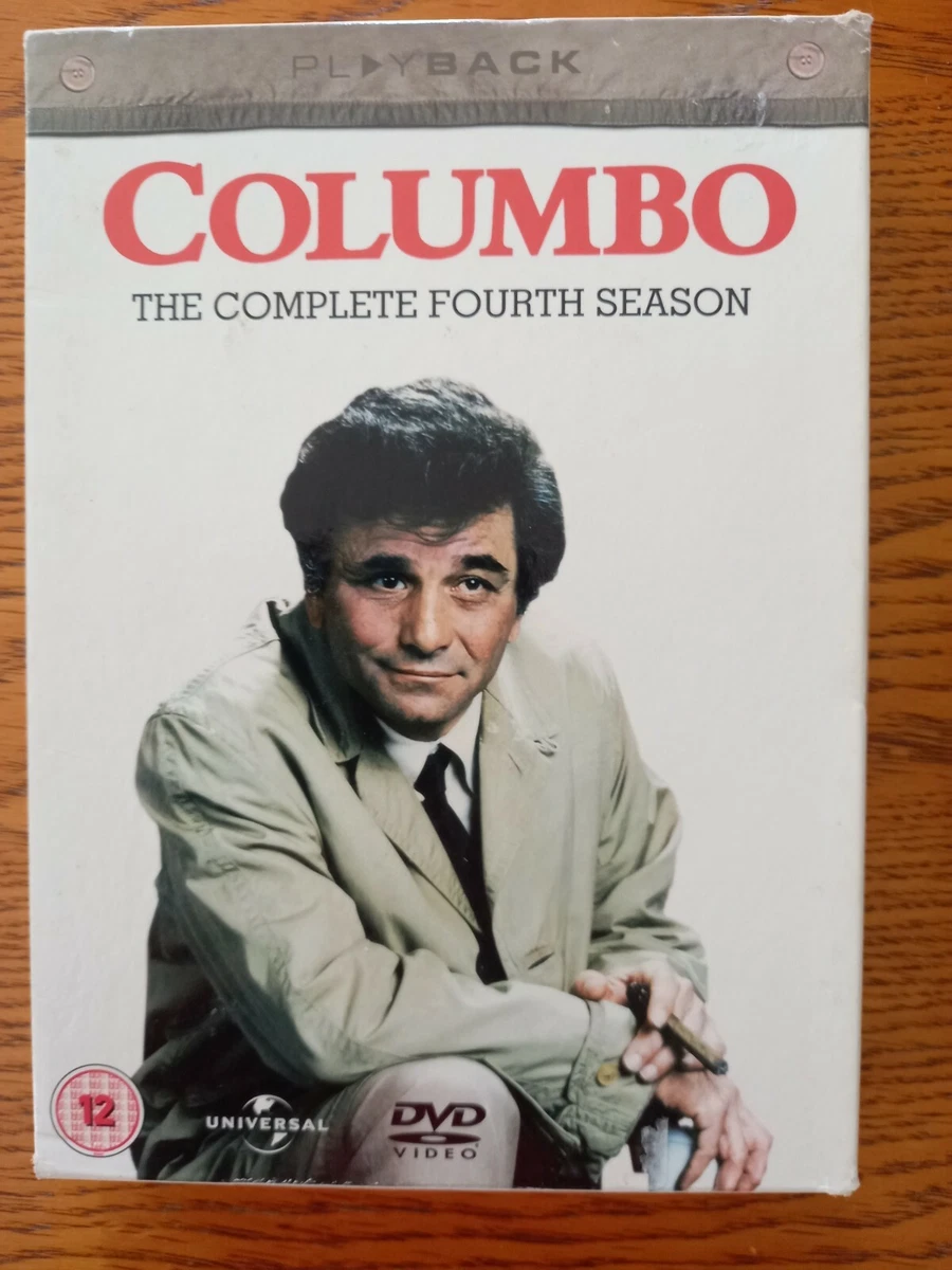 COLUMBO SERIES 4 DVD PETER FALK RETRO 6 EPISODES