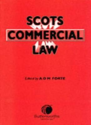 Scots Commercial Law By A.D.M. Forte