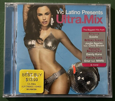 SEALED CD~ VICTO LATINO PRESENTS ULTRA MIX~ 2008~ HYPE STICKER~ NEW OLD STOCK