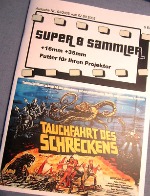 SUPER-8-SAMMLER HEFT SEPT. 2005 TAUCHFAHRT DES SCHRECKENS SUPERMAN FILMSAMMLER