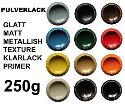 Pulverlack 250g RAL Farben Powder Coating Powder 