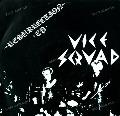 Vice Squad - Resurrection EP 7in 1981 (VG/VG) .