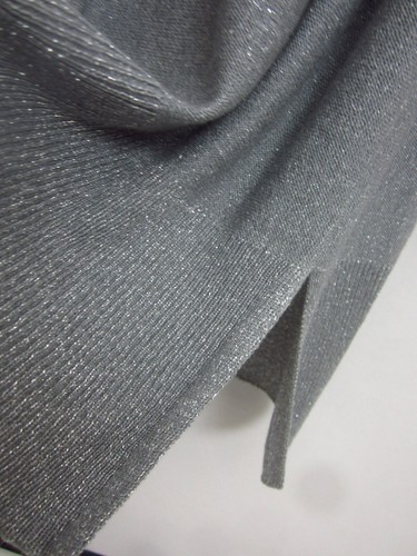 Cárdigan largo abierto Jones New York Studio para mujer Plus 2X gris plateado metálico LS - Imagen 7 de 11