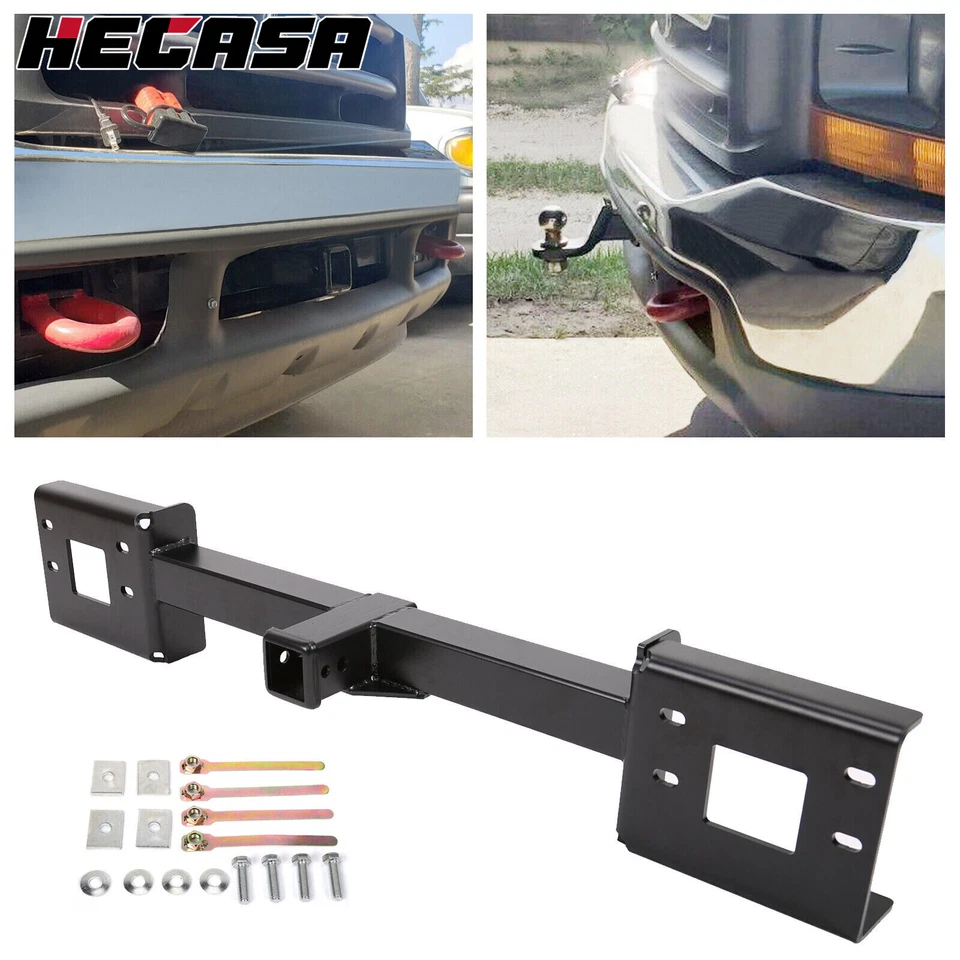 Front Trailer Receiver Hitch For Ford Excursion 00-05 F250 F350 Super Duty 99-07 Foto 3 de 4