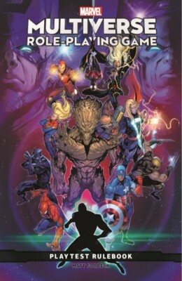 Marvel Multiverse Role-Playing Game Playtest Rulebook TP Book Market Coello Cove